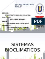 Sistemas Bioclimaticos