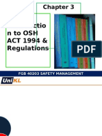 FGB 40203 - Chapter 3 - OSH Act 1994