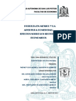 Tesis Pobreza en Mexico y La Pertura Comercial Efectos Sobre PDF