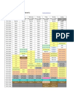 Weekly Schedule - Daniel Wong