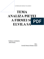 Analiza Pietei Elvila