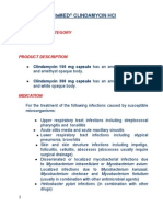 Ritemed Clindamycin HCL: Therapeutic Category