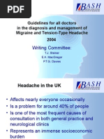 Writing Committee:: Guidelines For All Doctors in The Diagnosis and Management of Migraine and Tension-Type Headache 2004