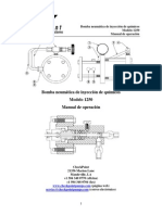 Manual de Operacion - Modelo 1250 SPANISH