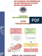 Distocias Dinamicas y Oseas