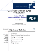 Bolted Connection in Glass Structure