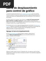 Barra de Desplazamiento para Control de Gráfico