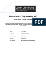 Lab 1 Direct Shear Lab 1 Direct Shear TestTest