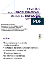 Familias Multiproblematicas Enfoque Sistemico Ponencia Auditorio Amando Lopez - Fac Psicología UCA