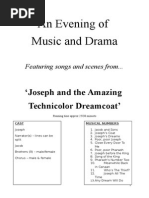 Joseph Lyrics Book