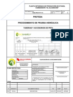 Prueba Hidrostatica Tuberia