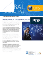 Global Perspectives February 2015: Cross-Border Migrations