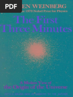 First Three Minutes - A Modern View of The Origin of The Universe, The - S. Weinberg