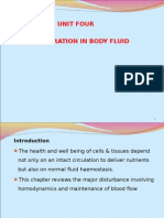 Unit Four Ateration in Body Fluid