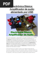 Amplificados de Audio Por Usb