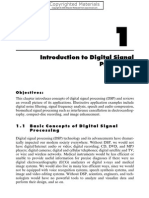 Introduction To Digital Signal Processing