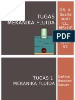 Tugas Mekanika Fluida