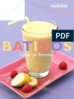 Batidos, Libro Recetas