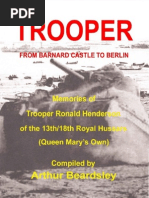 TROOPER From Barnard Castle To Berlin - Arthur Beardsley