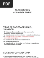 Sociedad de Comandita Simple