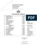 Daftar Isi Berkas Perkara