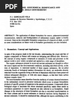 Alkane Biomarkers. Geochemical Significance