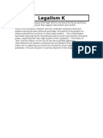 Legalism K