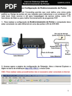 DIR-600 Procedimentos para Configuracao de Port Forwarding