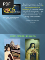 Santa Teresita de Lisieux y Santa Maria Goretti