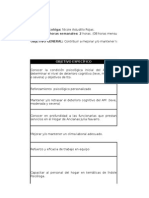 Planificación Semestral Kinésica (Excel)