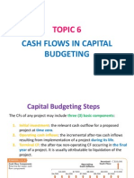 6 Cash Flows in Capital Budgeting Slides - (FB) PDF