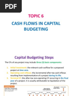 6 Cash Flows in Capital Budgeting Slides - (FB) PDF