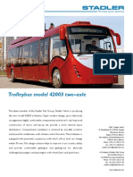 Trolleybus Model 42003 Two-Axle