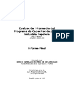 Capacitacion para La Industria Papelera - Evaluacion Intermedia - MIF-At-179