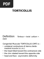 3 5 4 B Torticollis