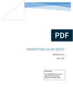 Final Marketing Plan Brief