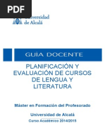 Planificacion Docente Alcala