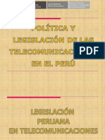 Legislación de Las Telecomunicaciones