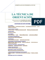 Técnicas de Orientación