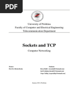 Sockets and TCP PDF