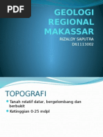 Geologi Regional Makassar