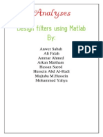 Design Filters Using Matlab