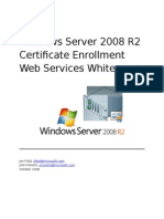 Windows Server 2008 R2 Certificate Enrollment Web Services