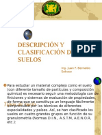 Descripción y Clasificacion de Suelos