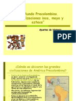 El Mundo Precolombino Mayas, Aztecas e Incas PDF