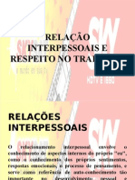 Relação Interperssoal