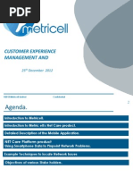 Metricell General Presentation