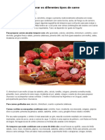 Aprenda Como Temperar Os Diferentes Tipos de Carne