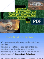 Effects of Globalization On Indian Insurance Sector