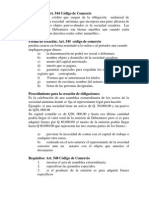 Obligaciones o Debentures Guatemala